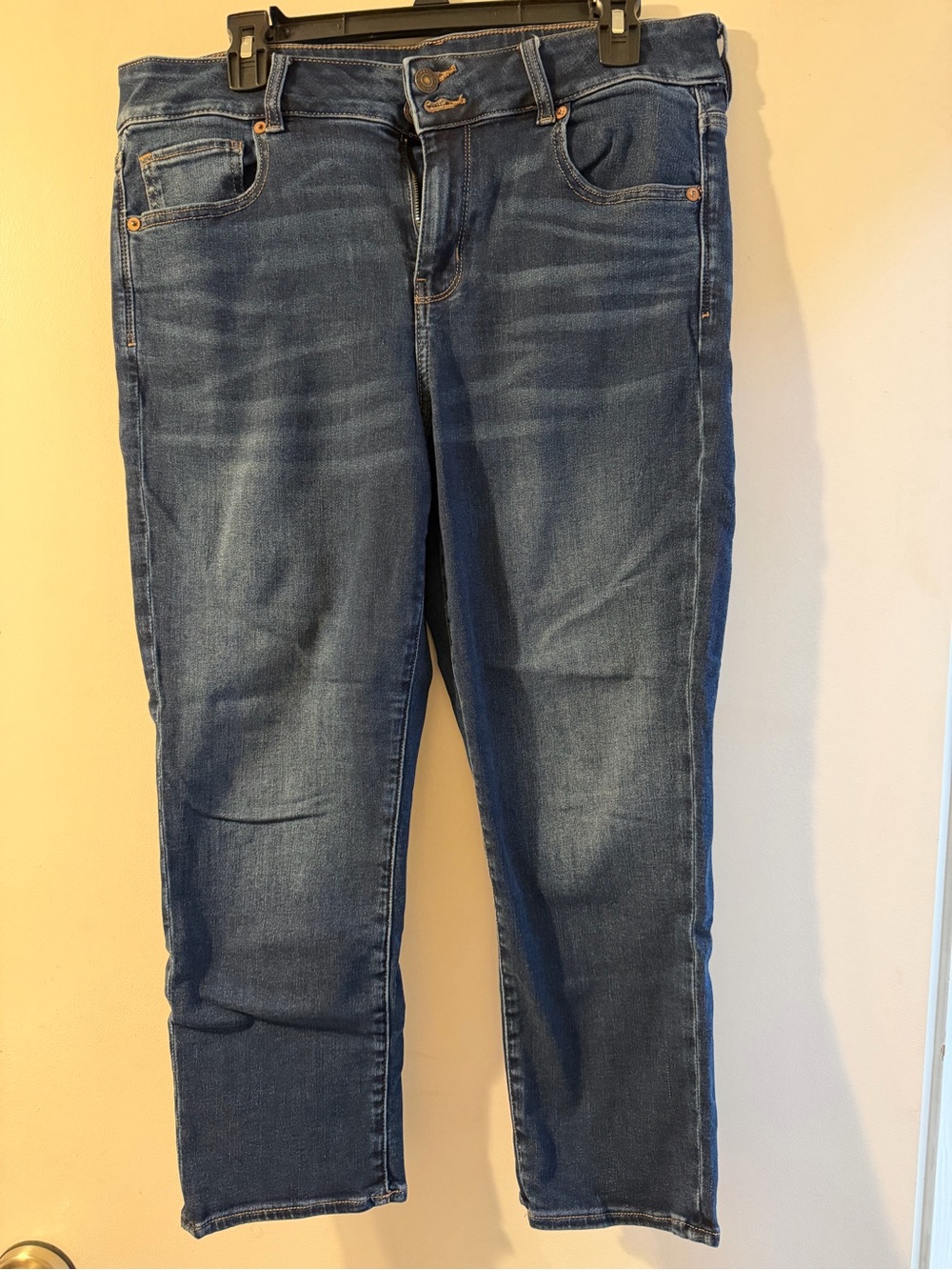 Women’s Classic High-Rise Dark Blue Jeans